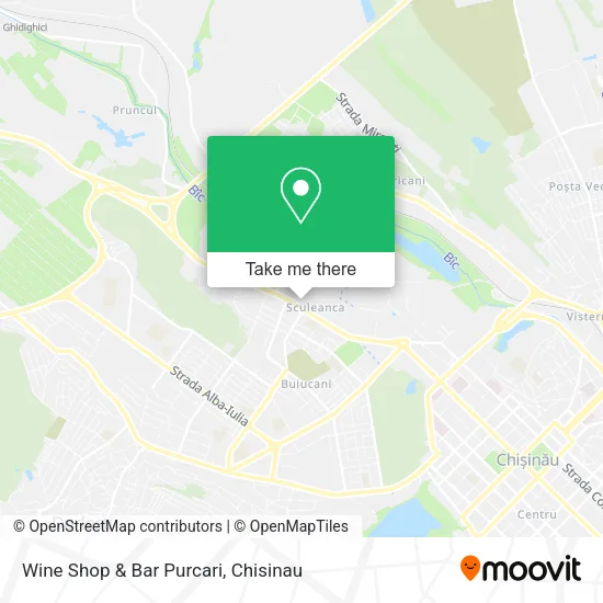 Карта Wine Shop & Bar Purcari