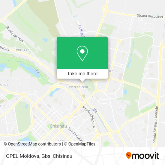 Карта OPEL Moldova, Gbs