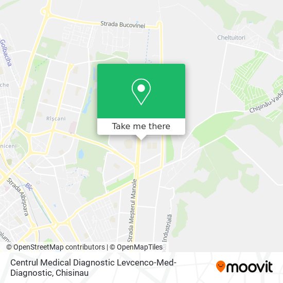 Centrul Medical Diagnostic Levcenco-Med-Diagnostic map