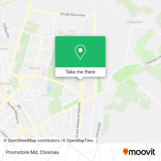 Карта Promstore.Md