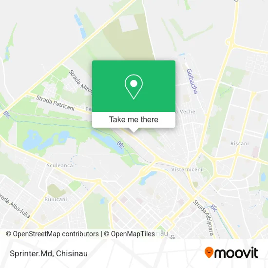 Карта Sprinter.Md