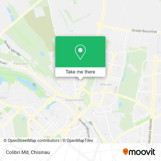 Colibri.Md map