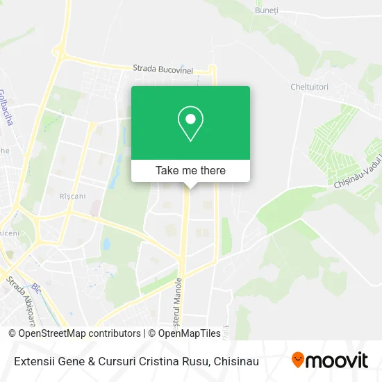 Extensii Gene & Cursuri Cristina Rusu map