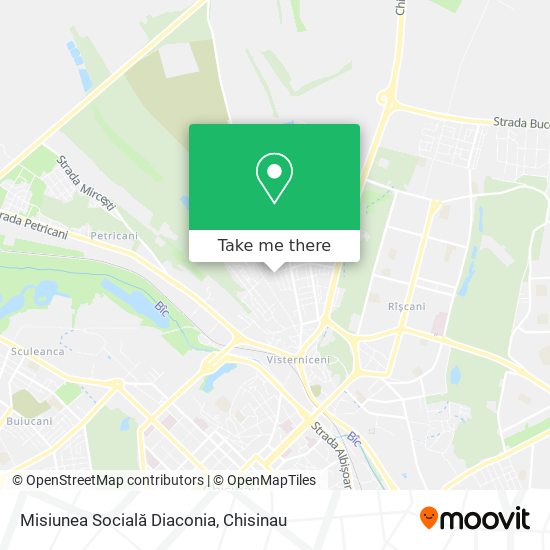 Карта Misiunea Socială Diaconia