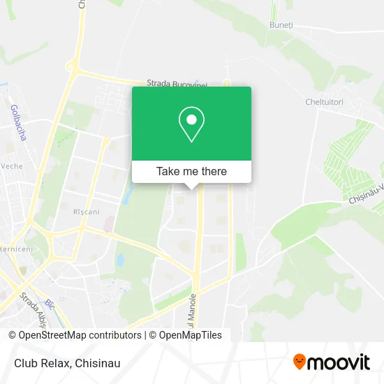 Club Relax map