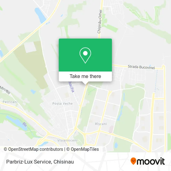 Parbriz-Lux Service map