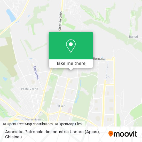 Asociatia Patronala din Industria Usoara (Apius) map