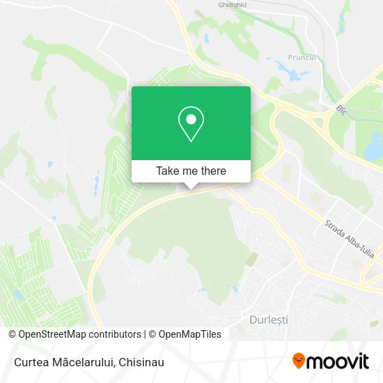 Карта Curtea Măcelarului