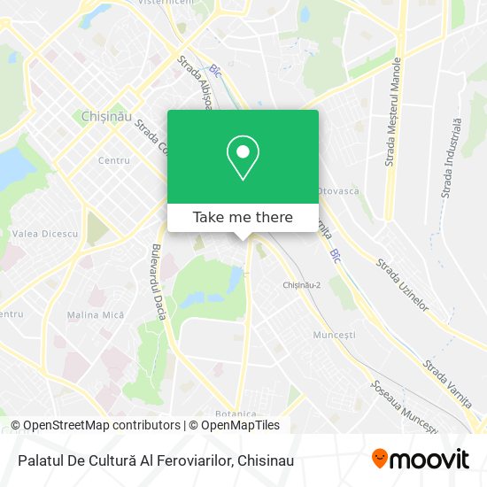 Palatul De Cultură Al Feroviarilor map