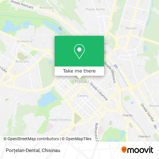 Карта Porțelan-Dental
