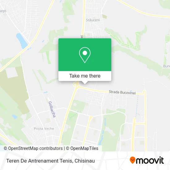 Карта Teren De Antrenament Tenis
