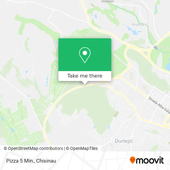 Карта Pizza 5 Min.