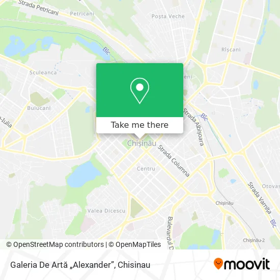 Карта Galeria De Artă „Alexander”