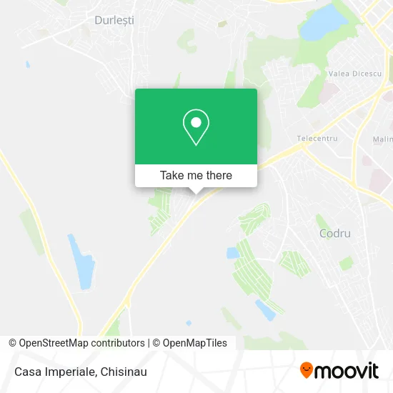 Casa Imperiale map