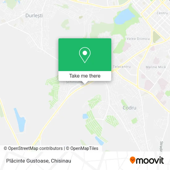 Карта Plăcinte Gustoase