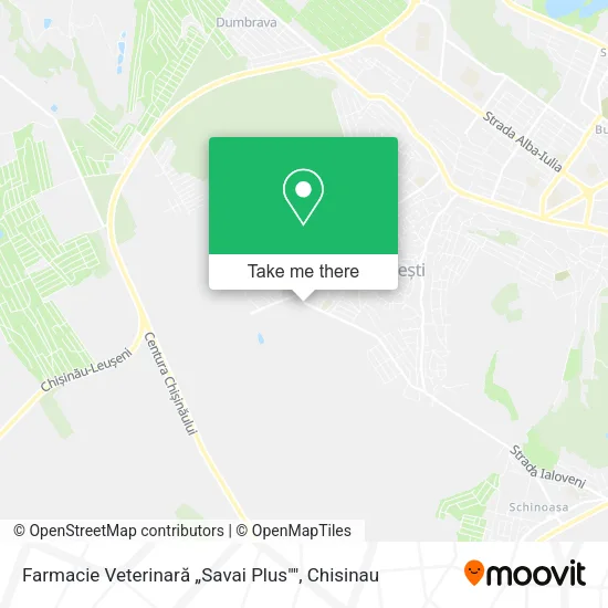 Карта Farmacie Veterinară „Savai Plus""