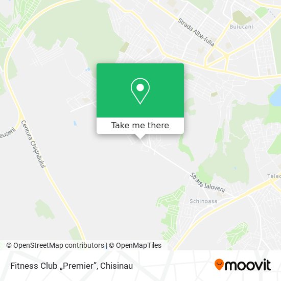 Fitness Club „Premier” map