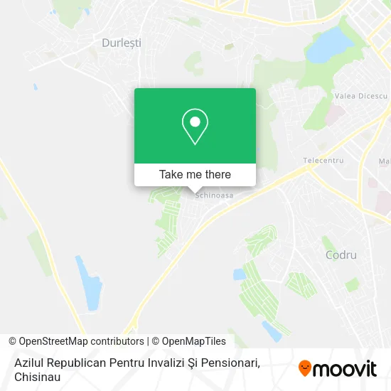 Карта Azilul Republican Pentru Invalizi Şi Pensionari