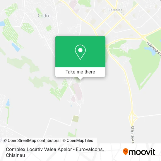 Complex Locativ Valea Apelor - Eurovalcons map