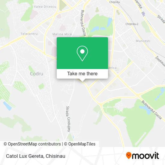 Catol Lux Gereta map