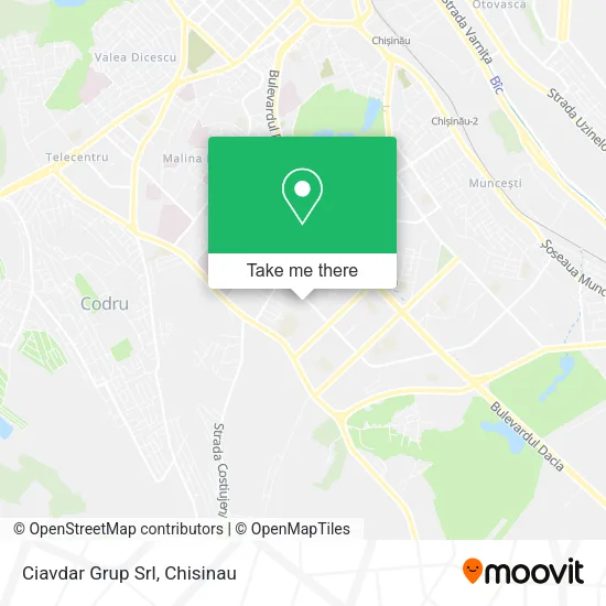 Карта Ciavdar Grup Srl