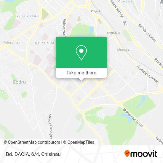 Карта Bd. DACIA, 6/4