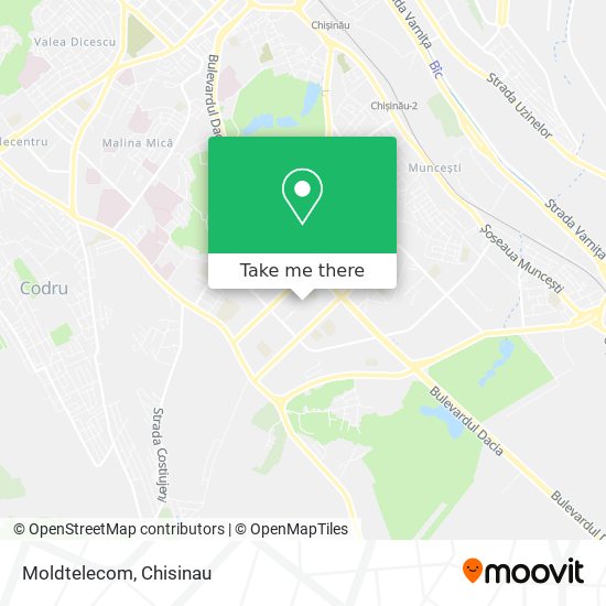 Moldtelecom map