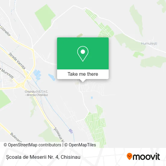 Карта Școala de Meserii Nr. 4