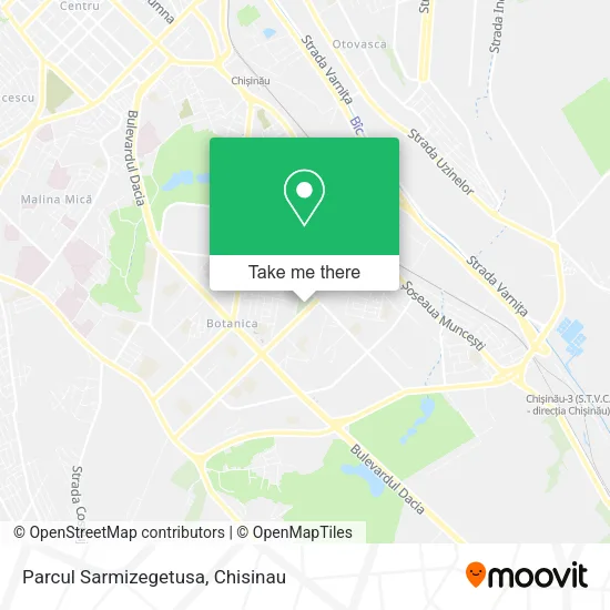 Карта Parcul Sarmizegetusa