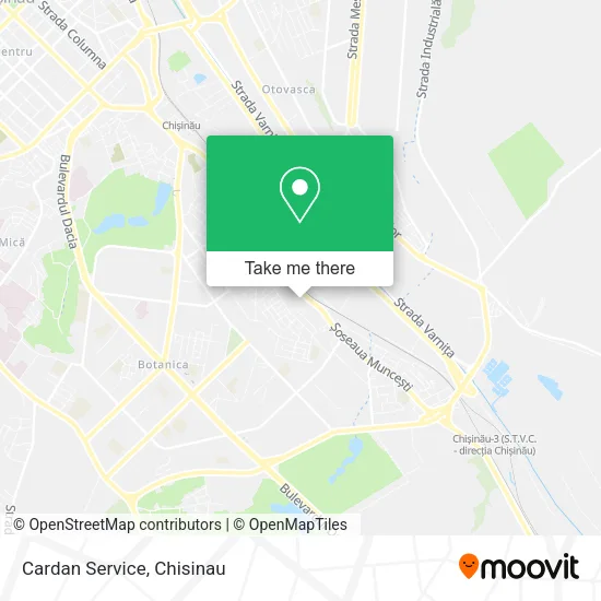 Cardan Service map