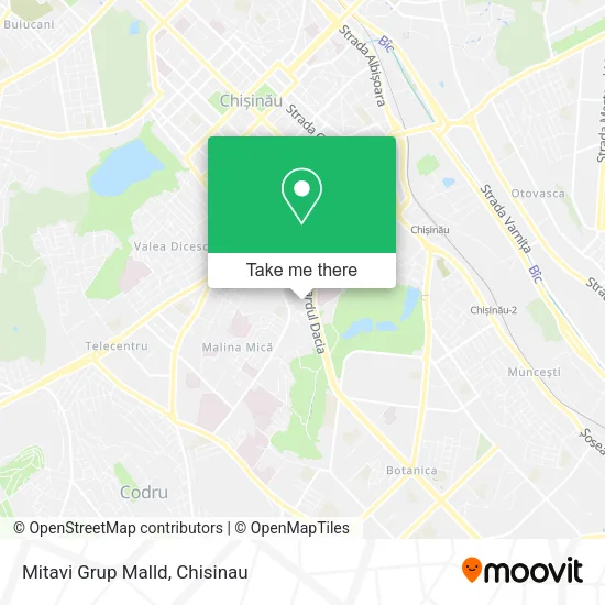 Карта Mitavi Grup Malld