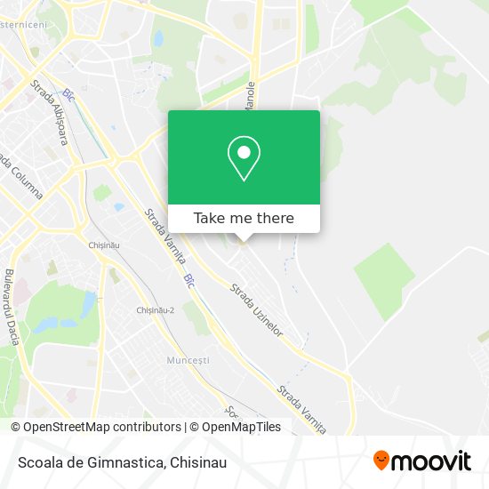 Scoala de Gimnastica map