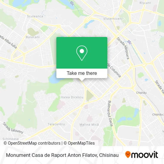 Карта Monument Casa de Raport Anton Filatov