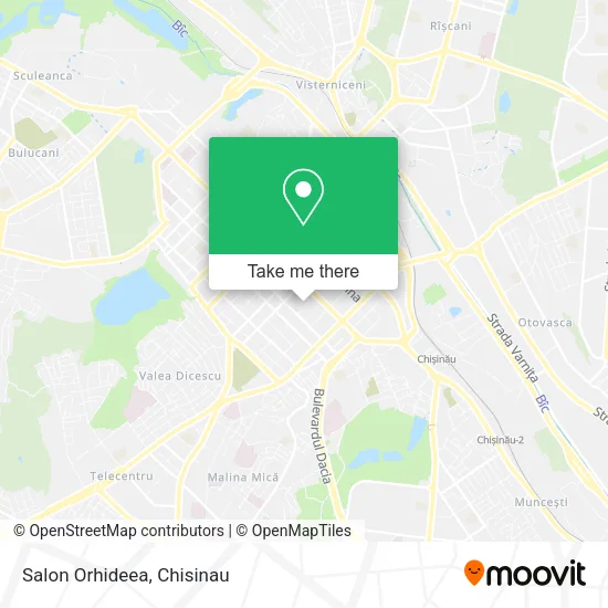 Карта Salon Orhideea