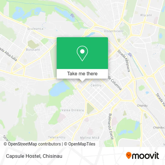 Карта Capsule Hostel