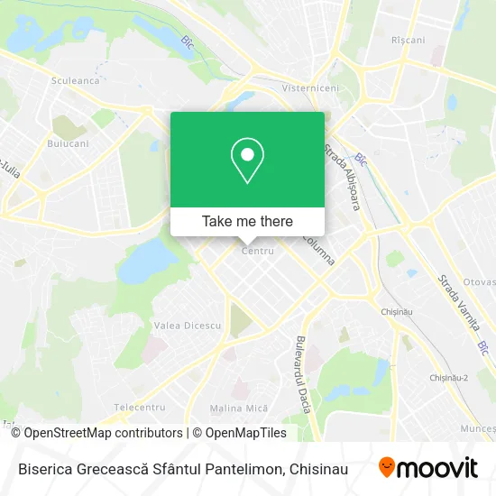 Biserica Grecească Sfântul Pantelimon map