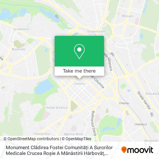 Monument Clădirea Fostei Comunități A Surorilor Medicale Crucea Roșie A Mănăstirii Hârbovăț map