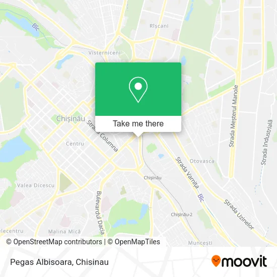 Карта Pegas Albisoara