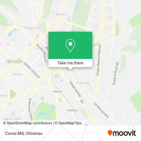 Covor.Md map
