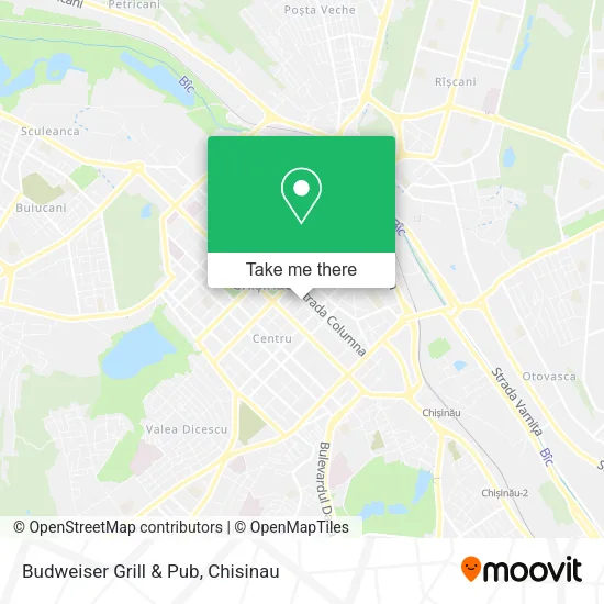 Budweiser Grill & Pub map