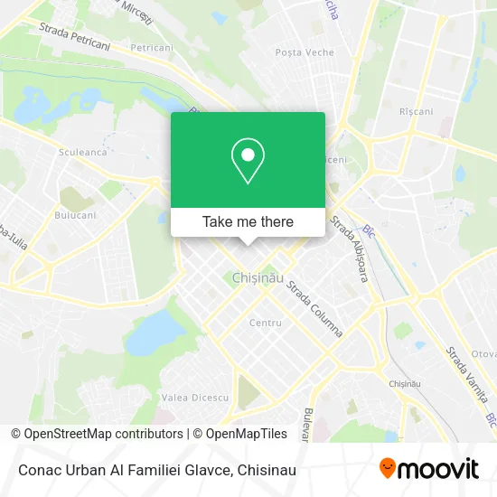 Карта Conac Urban Al Familiei Glavce