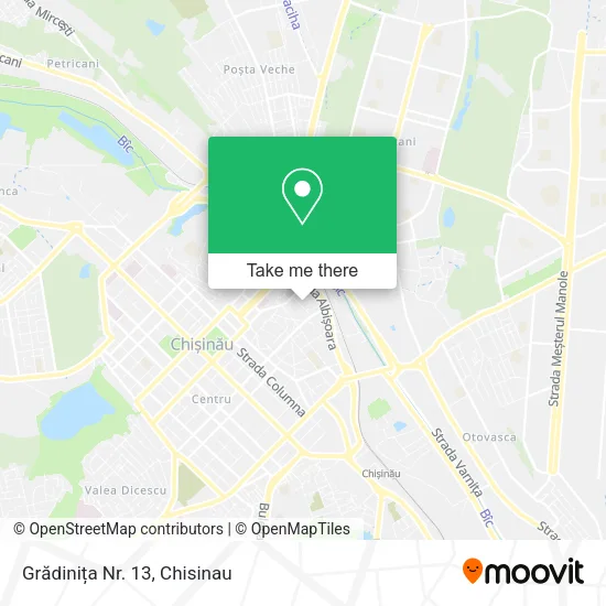 Grădinița Nr. 13 map