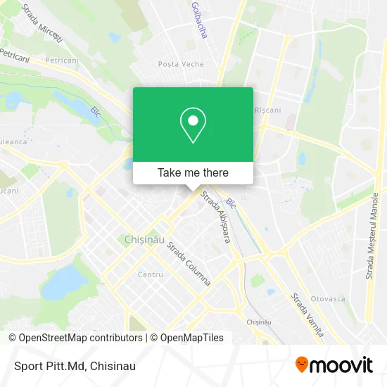 Sport Pitt.Md map