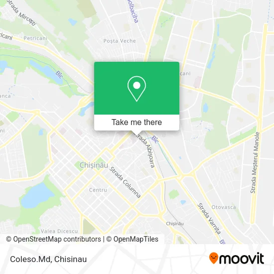Coleso.Md map