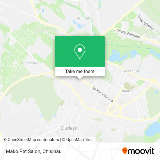 Карта Mako Pet Salon