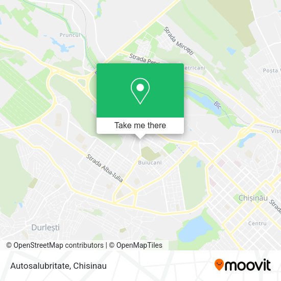 Карта Autosalubritate
