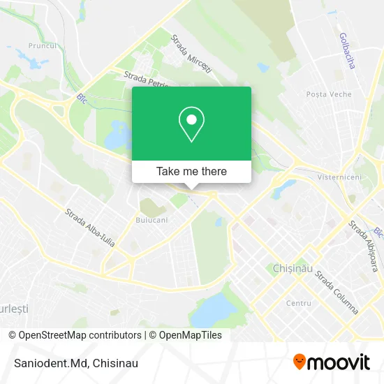 Карта Saniodent.Md