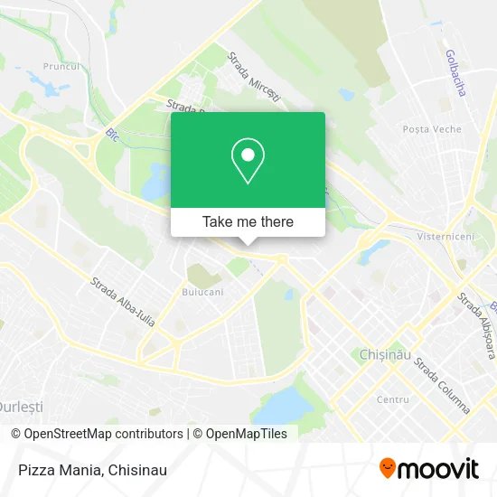 Карта Pizza Mania