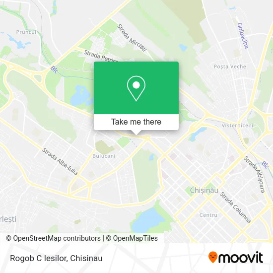 Карта Rogob C Iesilor