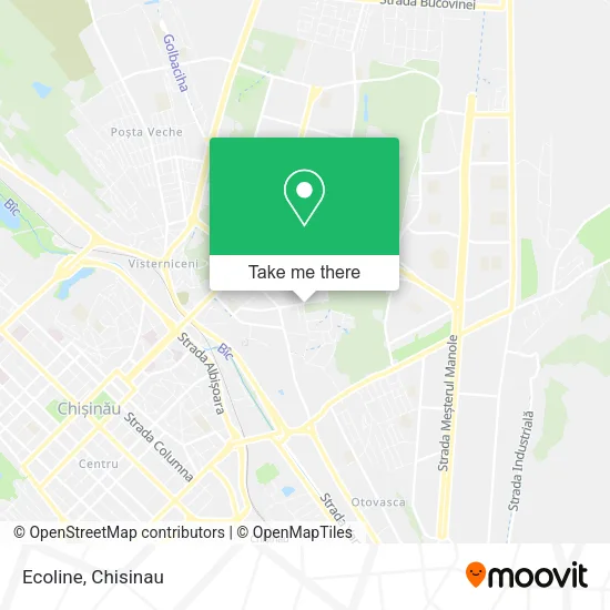 Ecoline map